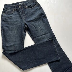 Sonoma curvy bootcut women’s Dark Blue Jeans.  Size 8 long